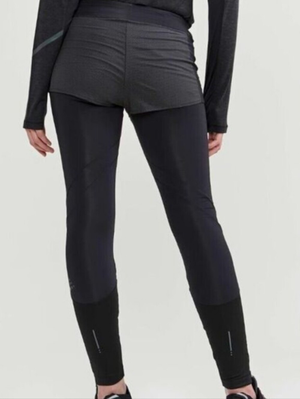 Craft Lumen‎ Hydro Tights Full Length Reflective Running Sz S NWOT